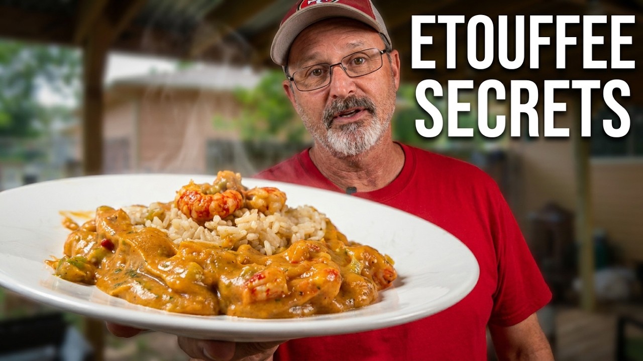 Crawfish Etouffee. #cajunfood #creolefood #crawfish 