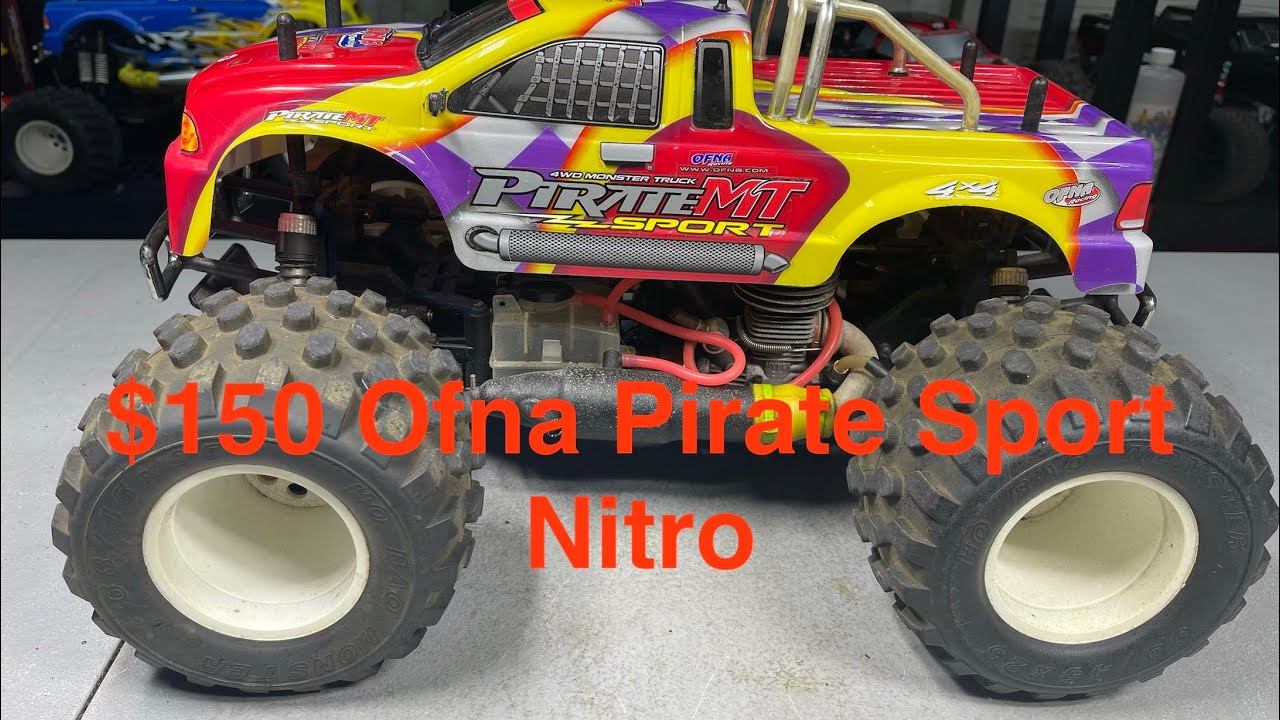 $150 Marketplace Ofna Monster Pirate MT Nitro RC