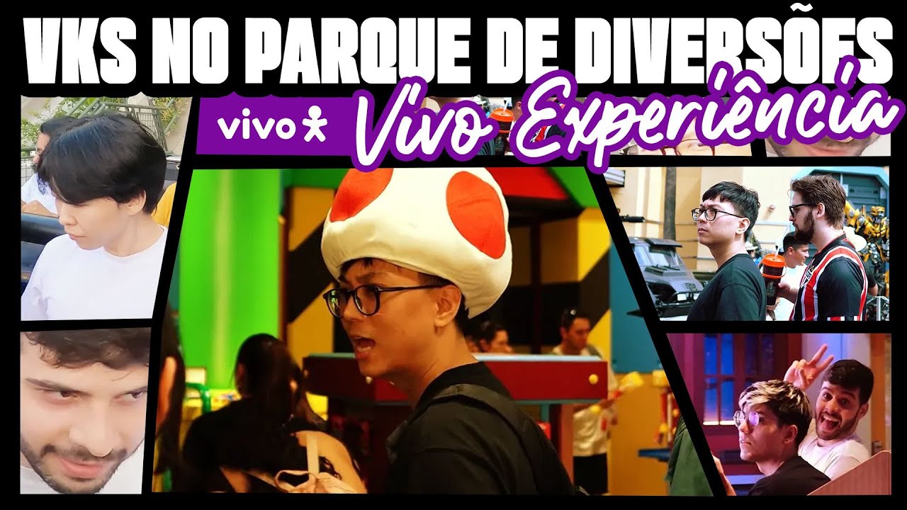 UM DIA NO PARQUE COM A KEYD | Vivo Experi&ecirc;ncia