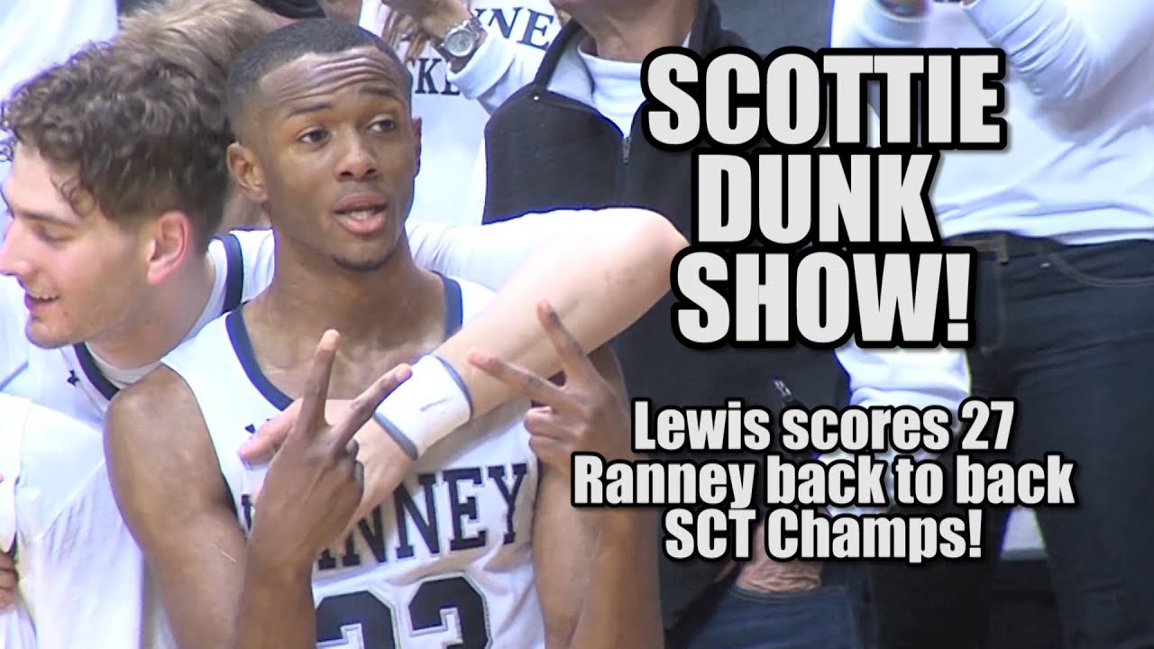 Ranney 70 Manasquan 60 | Shore Conf. Tourney Final |  Scottie Lewis 27 points
