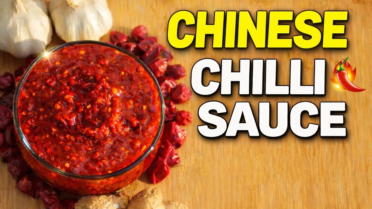 Restaurant Style Homemade Chilli Sauce | Chinese Chilli Sauce Recipe