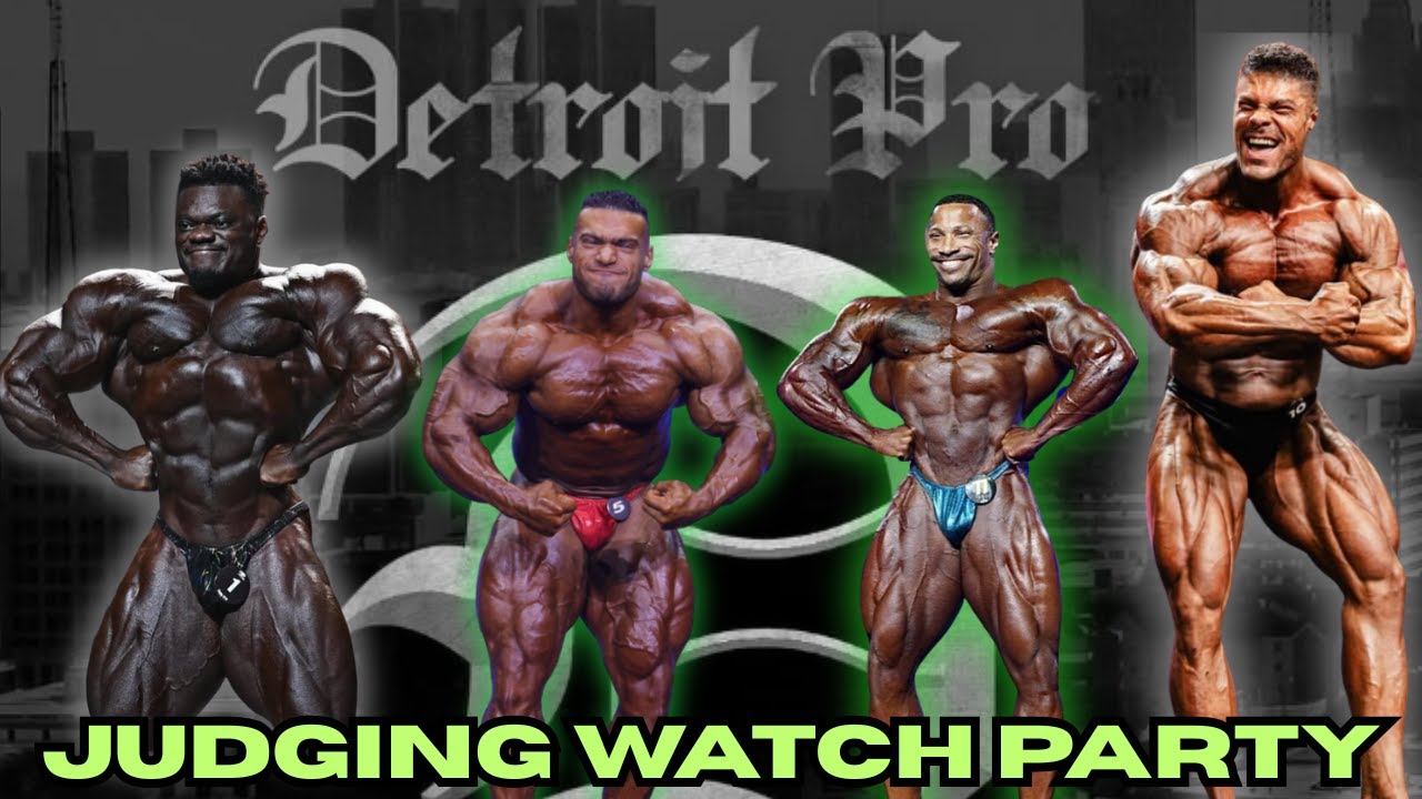 LIVE 2026 Detroit Pro JUDGING Watch Party