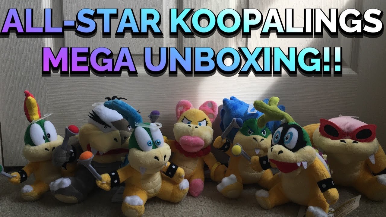 ALL-STAR KOOPALINGS MEGA UNBOXING!! (JAPAN IMPORT) REVIEW; COMPARISONS!!!