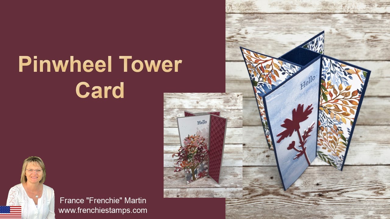 Pinwheel Tower Card A-2 Size