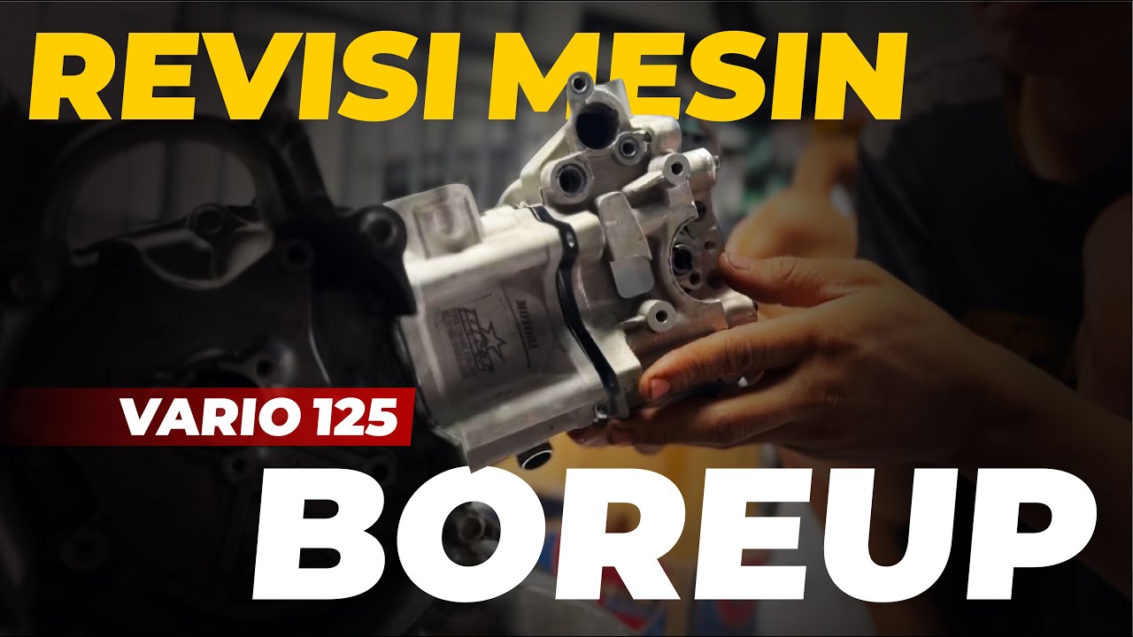 UDAH 63 FREE TAPI KO LEMOT || REVISI MESIN BOREUP DI VARIO 125