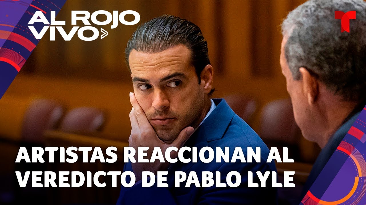 Pablo Lyle: artistas reaccionan tras ser declarado culpable