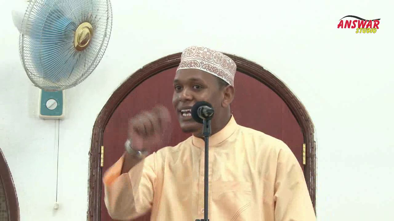 SHK ALI ABUBAKAR JAWABU KUTOKA KWA MWANAFUNZI WA SHK BAHERO