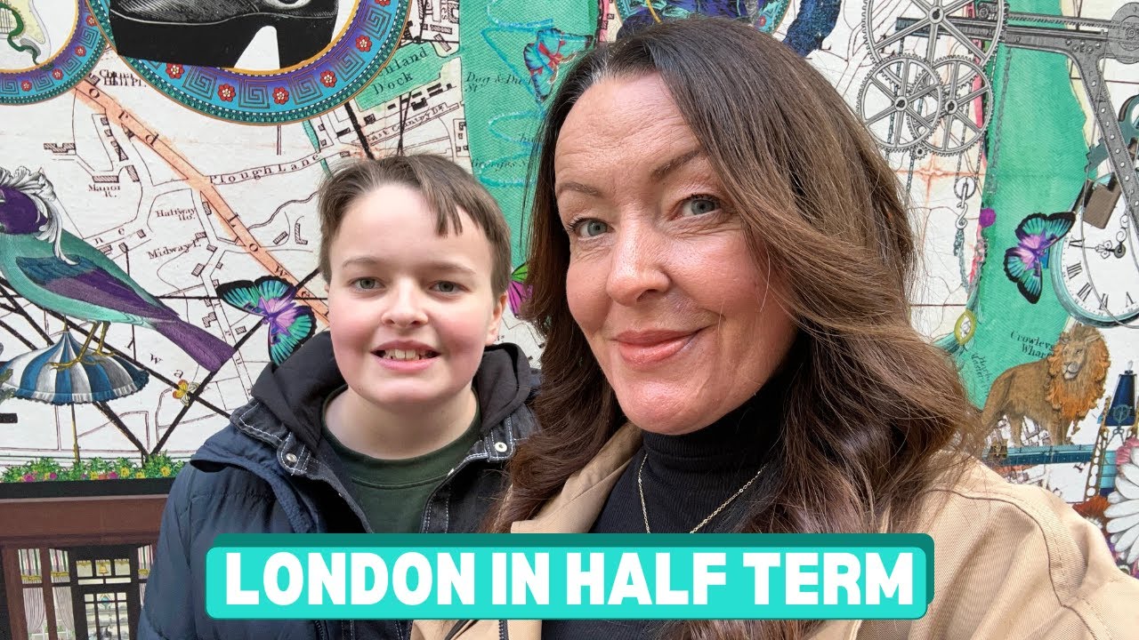 LONDON IN HALF TERM - SHOPPING & FISH & CHIPS