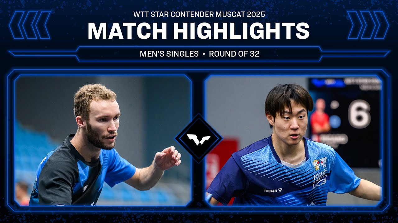 Vincent Picard vs Oh Junsung | MS R32 | #WTTMuscat 2025