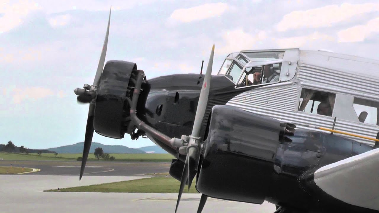Junkers Ju 52 (Tante Ju) Motor/Engine Start
