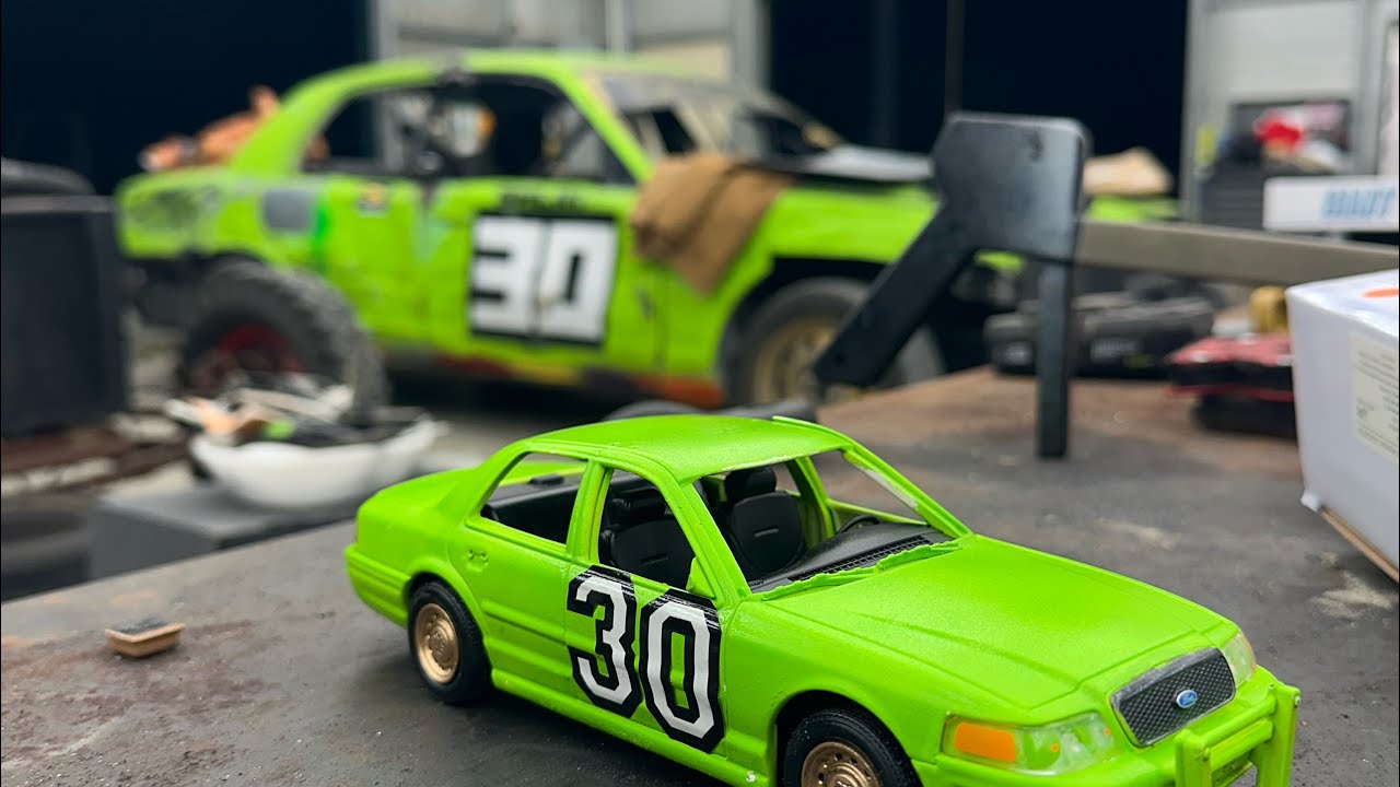 Crown Vic Race Car build | Part 4 bumpers |