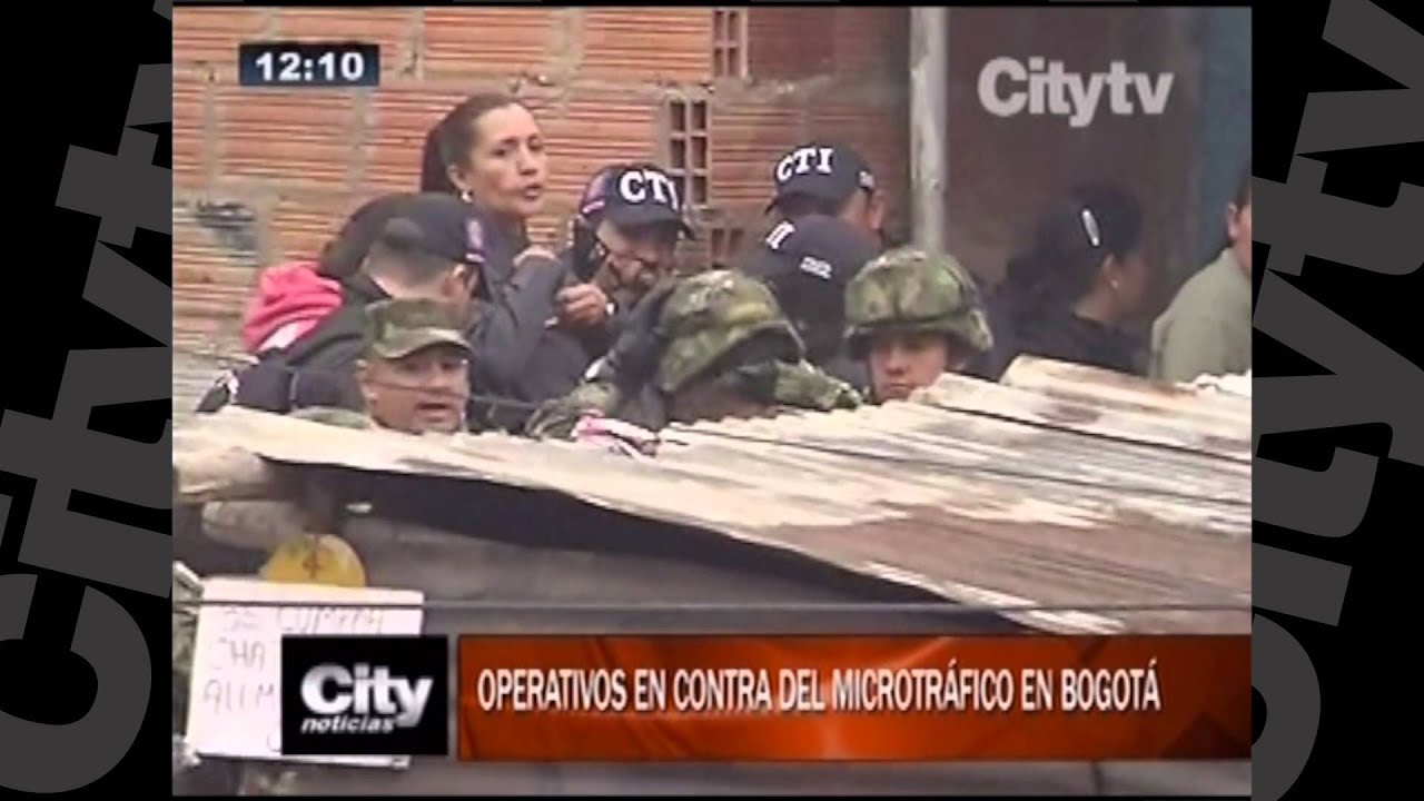Operativos en contra del microtrafico en Bogot&aacute;