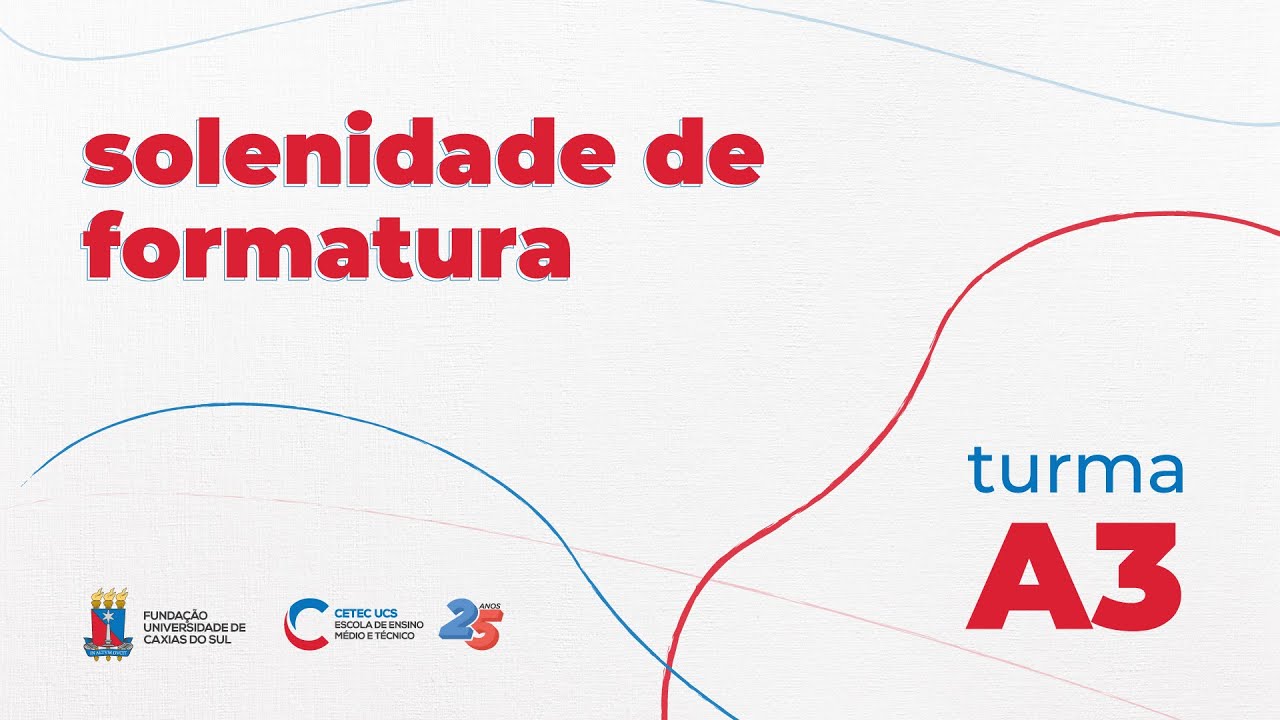Formatura CETEC 2020 | Turma A3