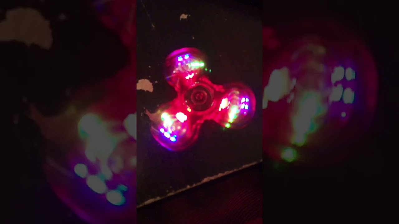 led fidget spinner