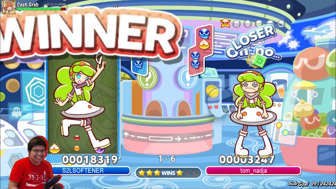 Puyo Puyo Tetris PC with Tom (top ranked JP player). Also, an English Lesson!? (Mar 2, 2018)