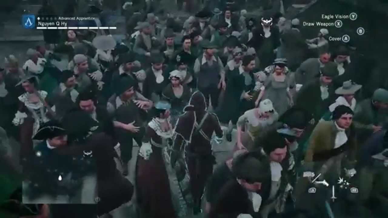 Assassin's Creed Unity - Crowded Paris