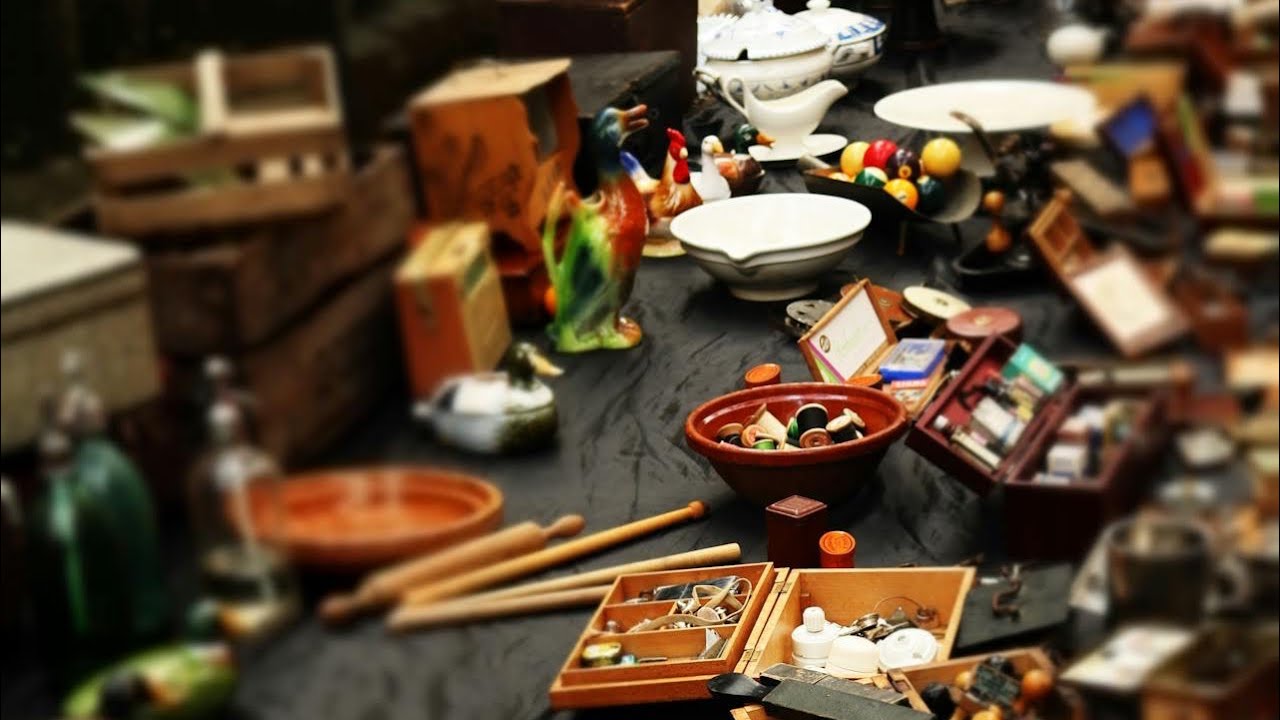 Flea market in Prague - Bleší trh