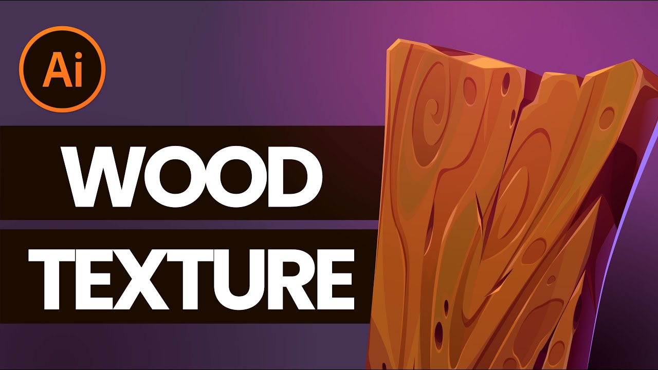 How to Draw a Wood Texture in Adobe Illustrator