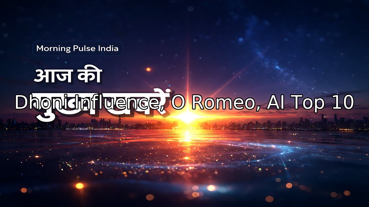धोनी का असर, ओ रोमियो, AI टॉप 10 में | Dhoni Influence, O Romeo, AI Top 10 | February 13, 2026