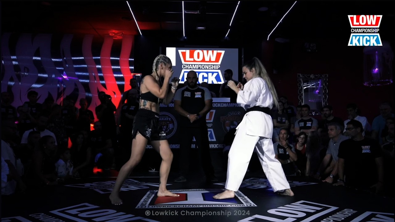 Low Kicks Only - EPIC Kickboxing Girl vs Kyokushin Girl Match