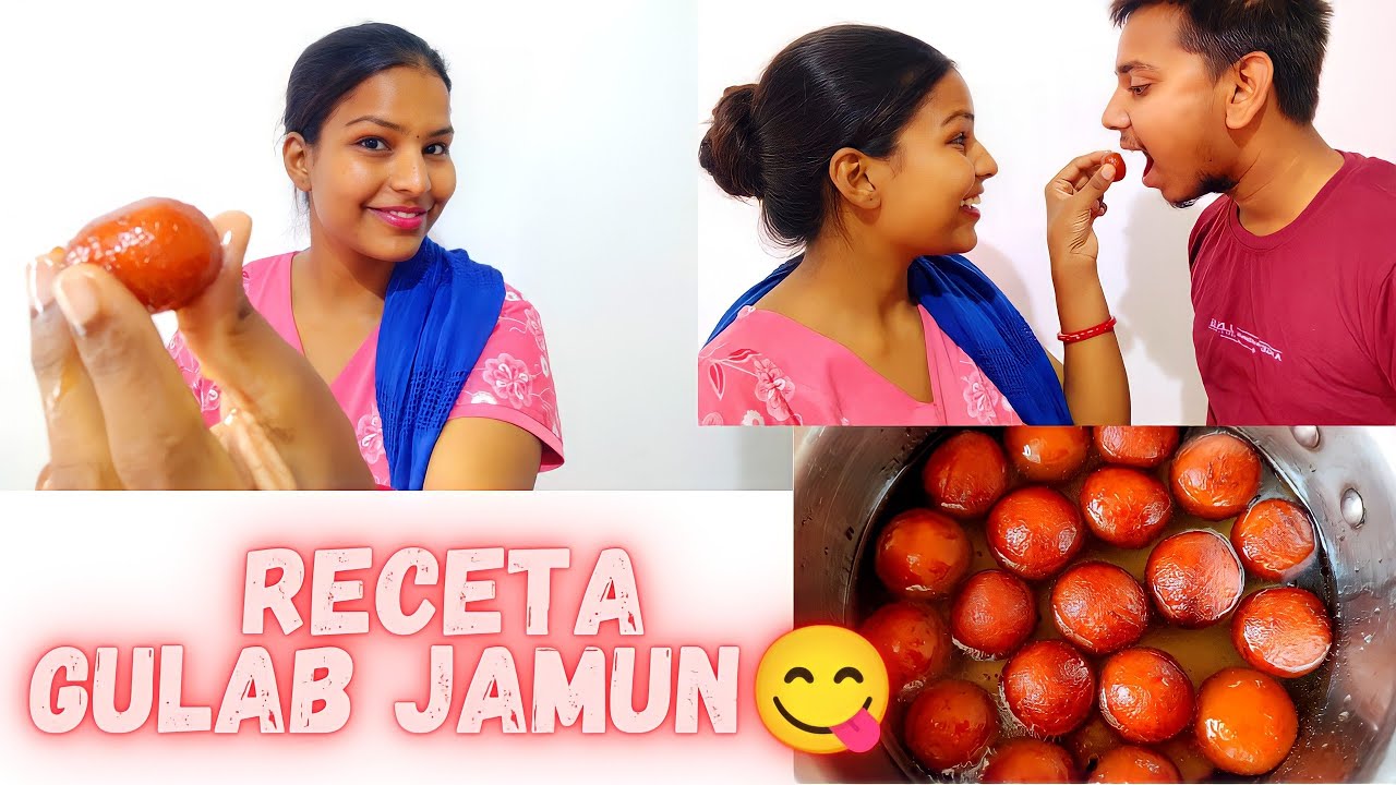 RECETA GULAB JAMUN 😋 ~ El plato dulce m&aacute;s querido en la 🇮🇳India🤩