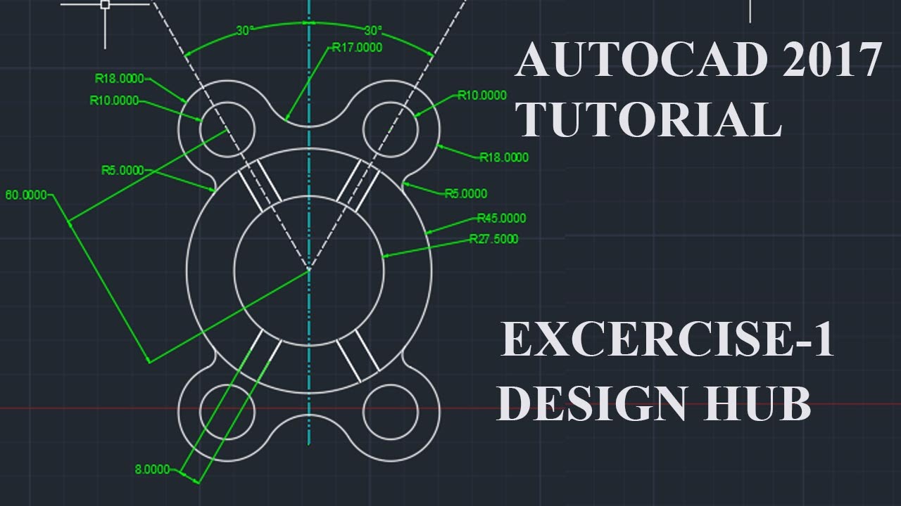 Autocad Tutorial -Exercise -1