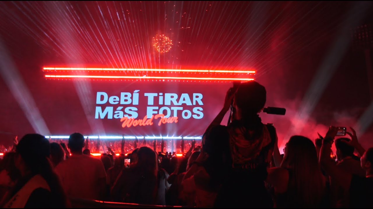 DtMf Tour Bad Bunny chile | VLOG como fotógrafa