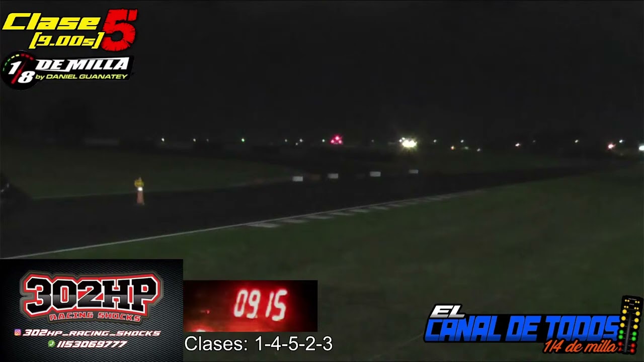 En Vivo el Canal de Todos Cuarto de milla Autodromo Galvez