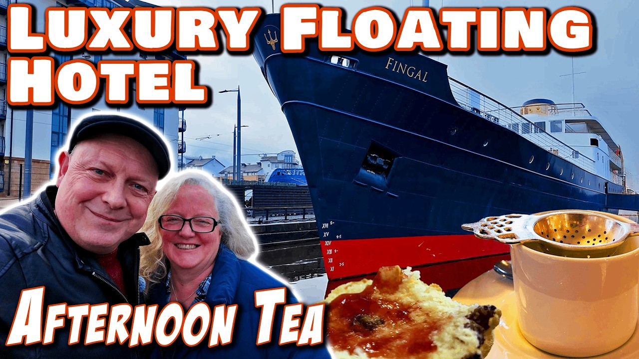 Inside Edinburgh's Luxurious Floating Hotel | Fingal Afternoon Tea Experience
