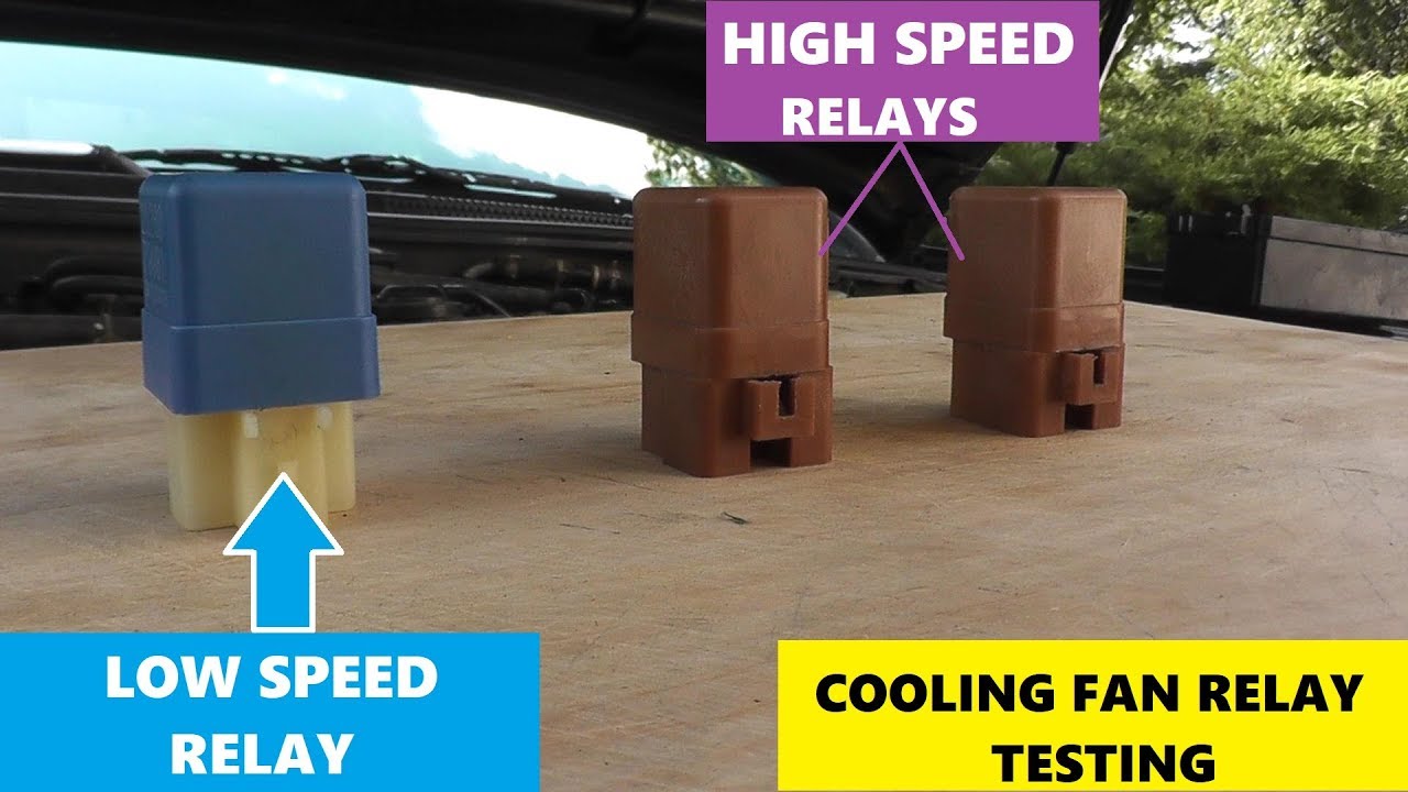 How to Test Cooling Fan Relays - Low and High Speed