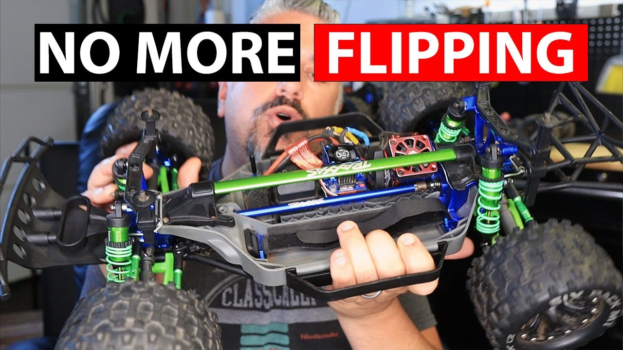 Уменьшите переворачивание автомобиля / крен кузова вашего Traxxas 1/10 4x4 - Slash, Rustler, Stam...