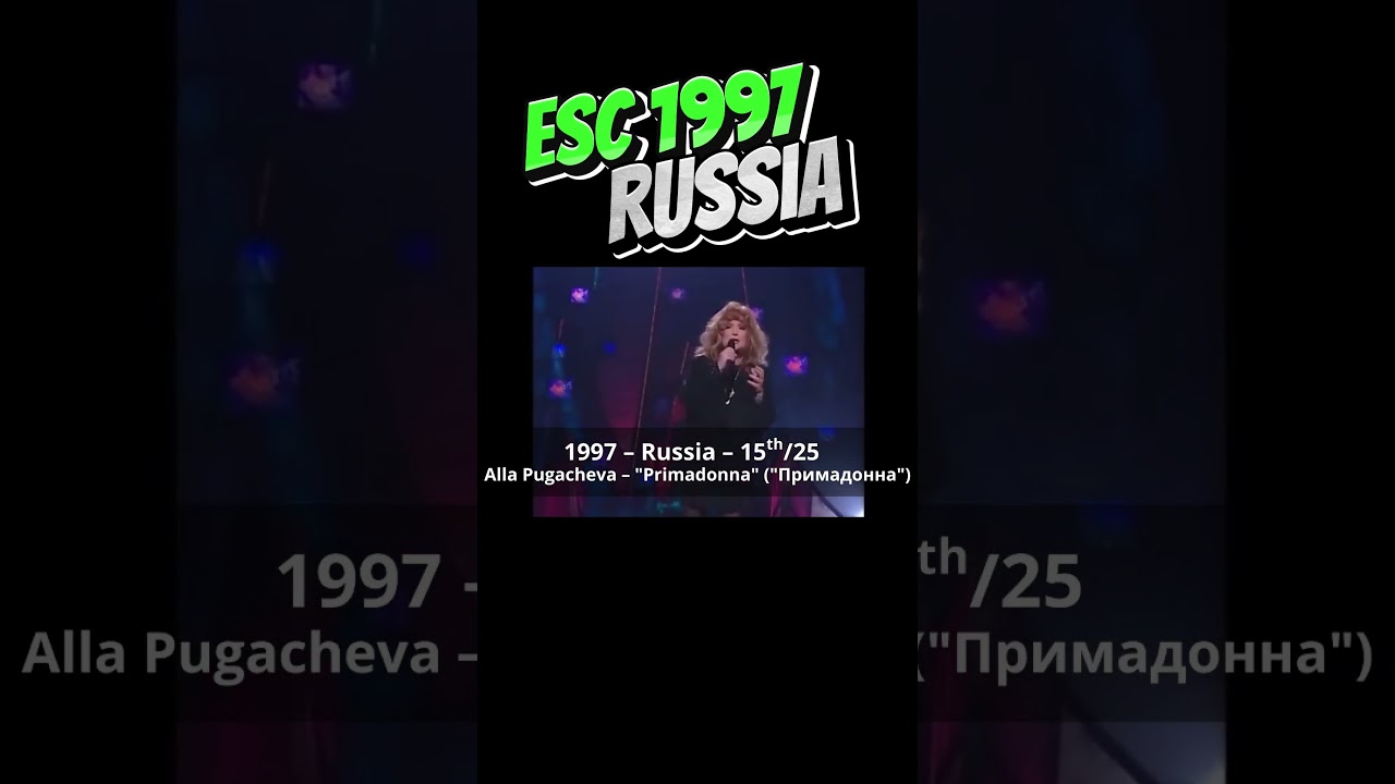 The Most Underrated ESC Songs | Alla Pugacheva 🇷🇺 – "Primadonna" (Примадонна) | ESC 1997 