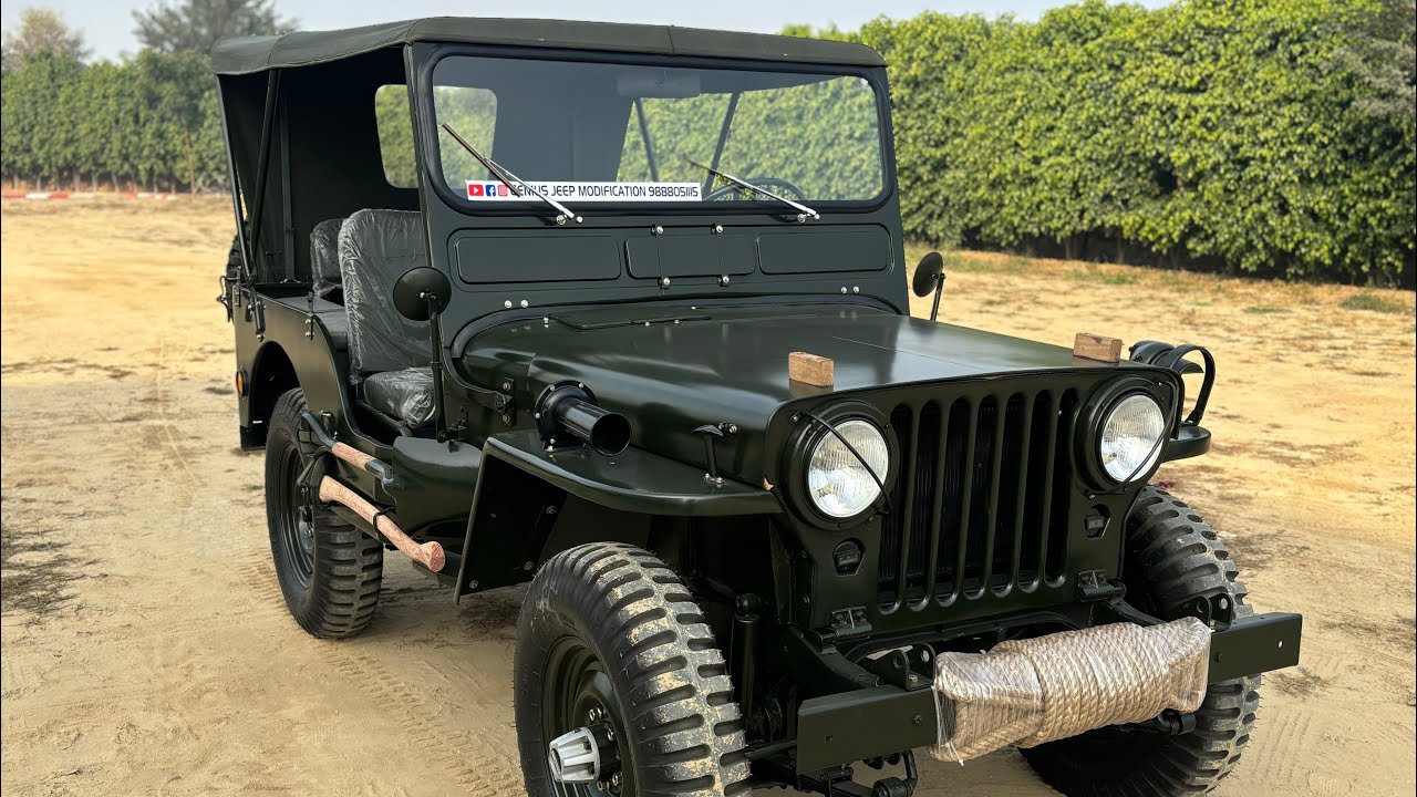 Full details of Willys M-38 original petrol Jeep