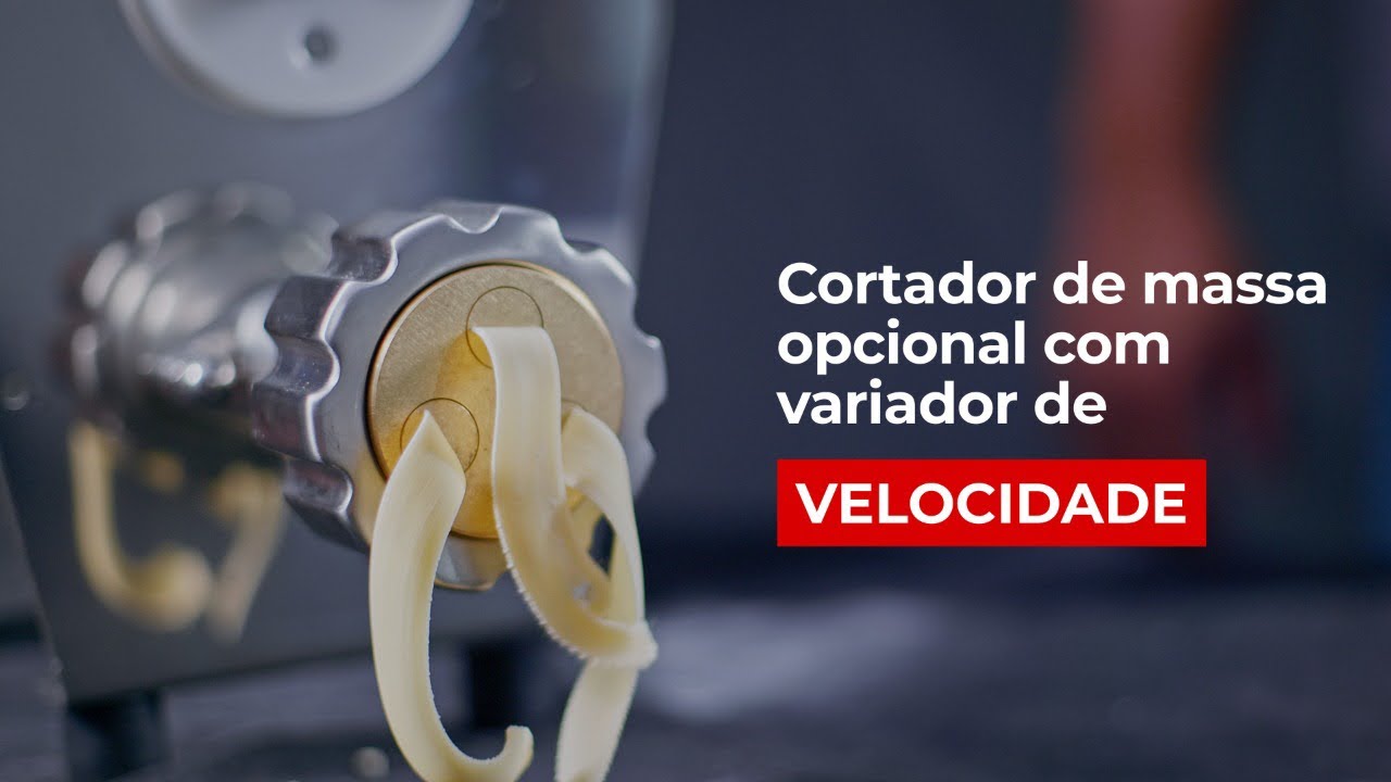 Extrusora de Massas Systemvac - Produto Italiano, até 8kgs p/hora