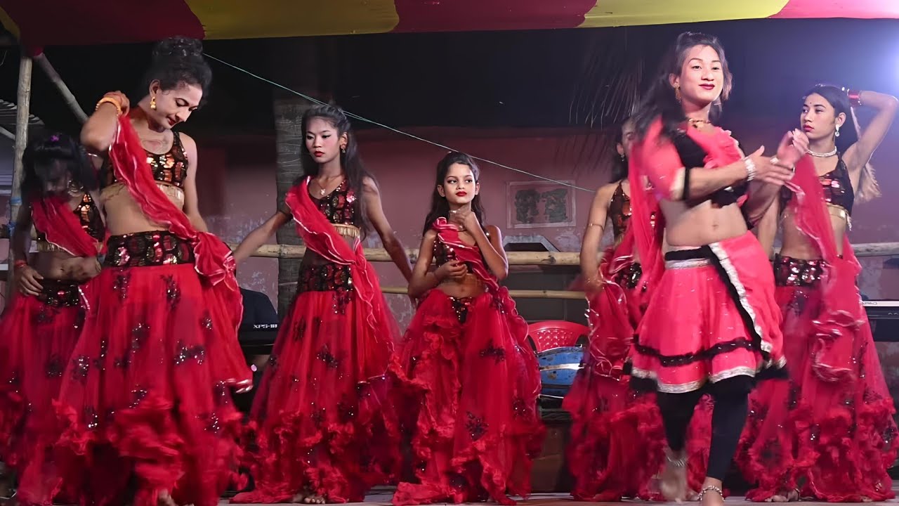 NEW GROUP DANCE HUNGAMA PRESENTED BY MAHATAM PANDEY NACH PROGRAM MANGALPUR