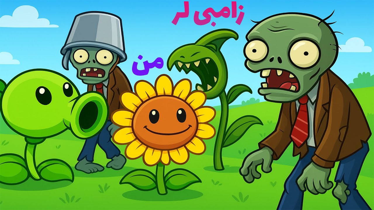 گیاهلار و زامبی لر در دنیای موازی😂