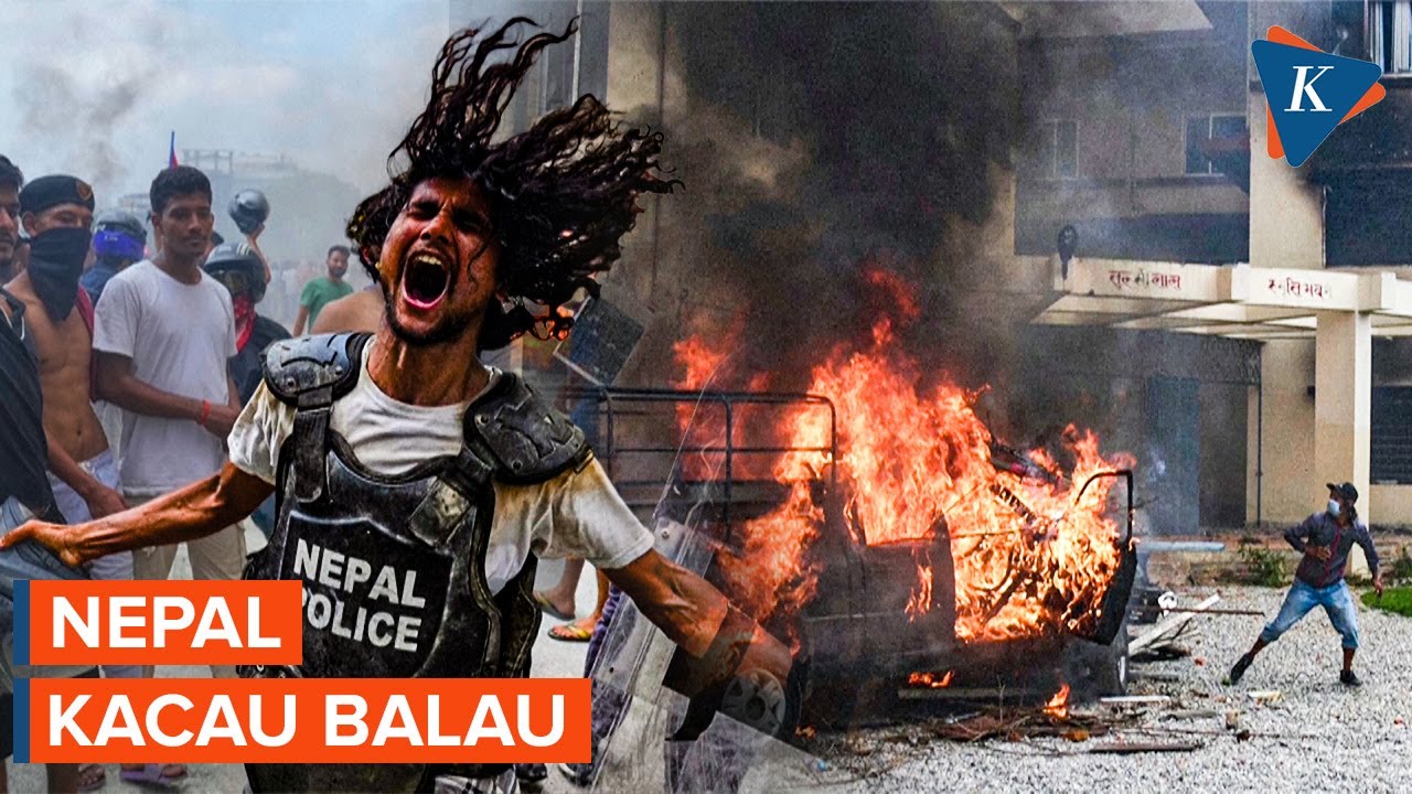 Demo Nepal Memanas: Kerusuhan Pecah, Napi Kabur, dan Elit Mundur
