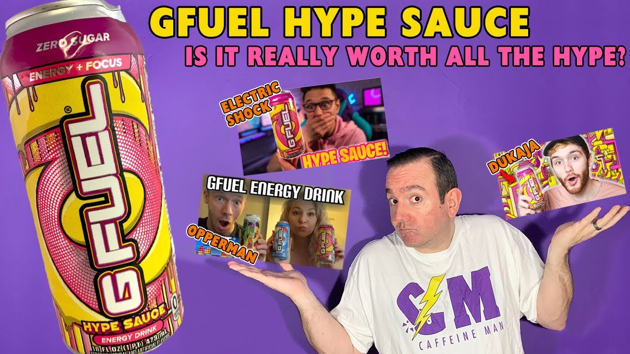 Обзор банки соуса GFuel Hype: действительно ли он стоит шумихи? @ElectricShock @Dukaja @oppermanf...