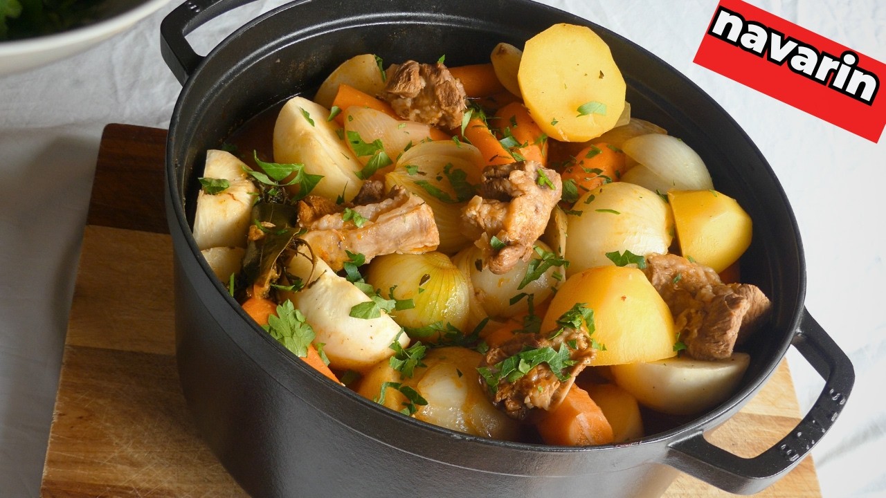 Navarin d'agneau : Un plat familial qui réchauffe les cœurs ! 💕