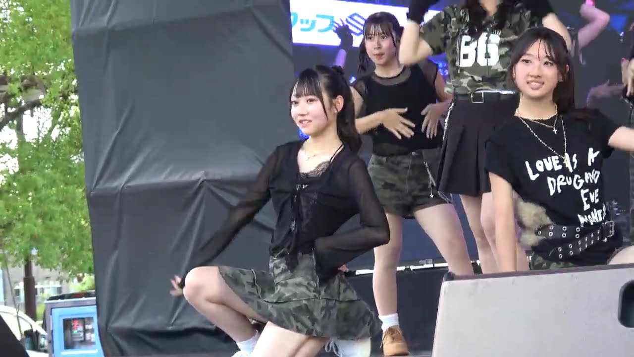 女子高生ダンス部 圧巻でかわいいダンス　⑰　[4K]