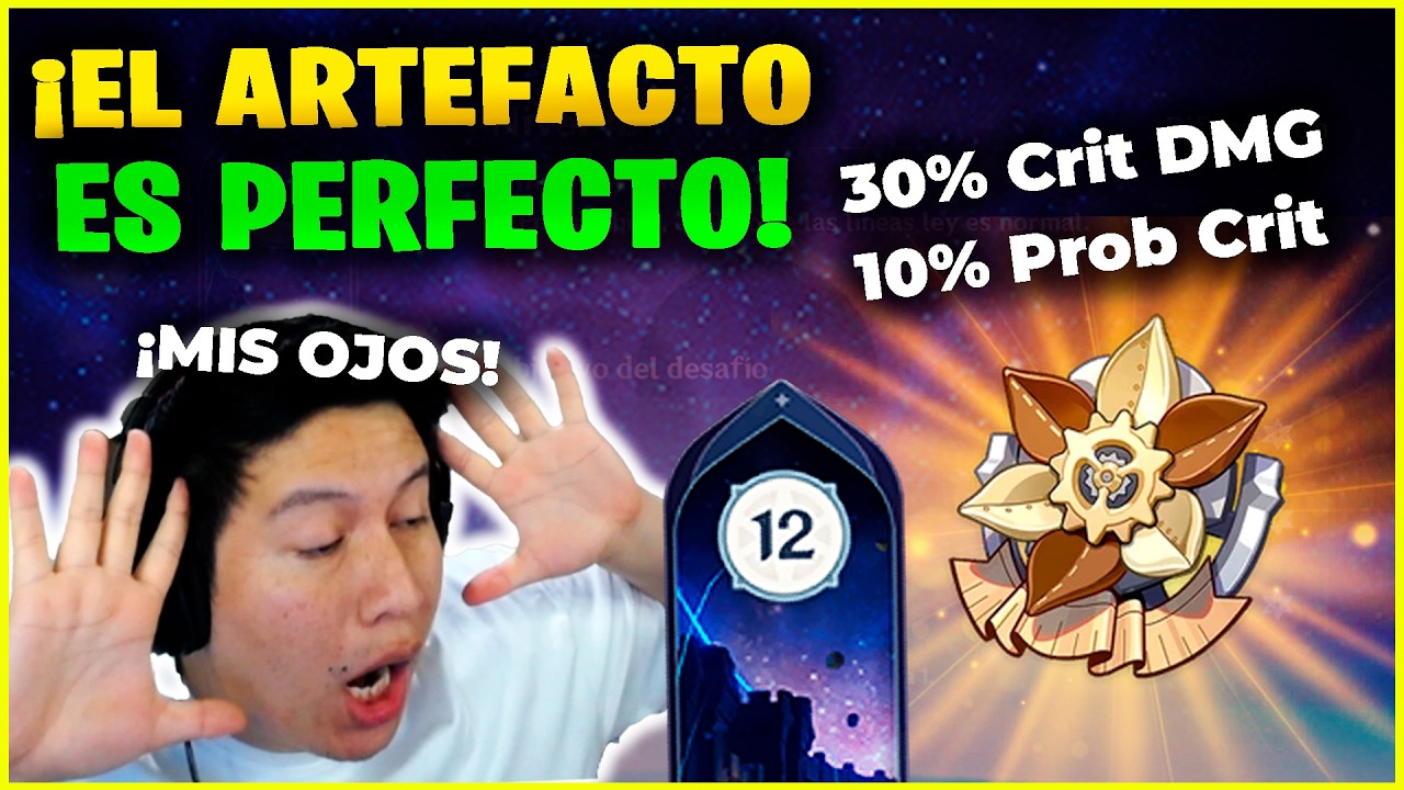 ¿DE DONDE SACAN ARTEFACTOS ASI? - ABISMO DE SEGUIDORES - GENSHIN IMPACT