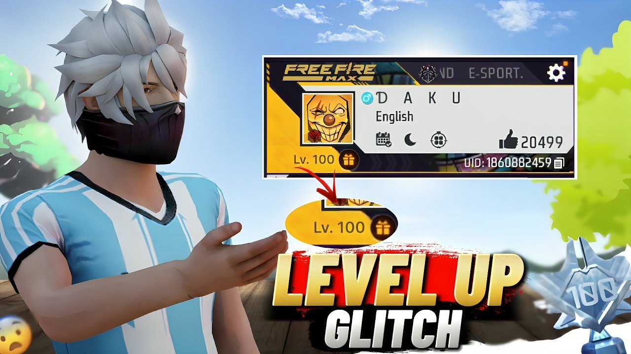 I Tried Level Up Glitch In Free Fire! 😱