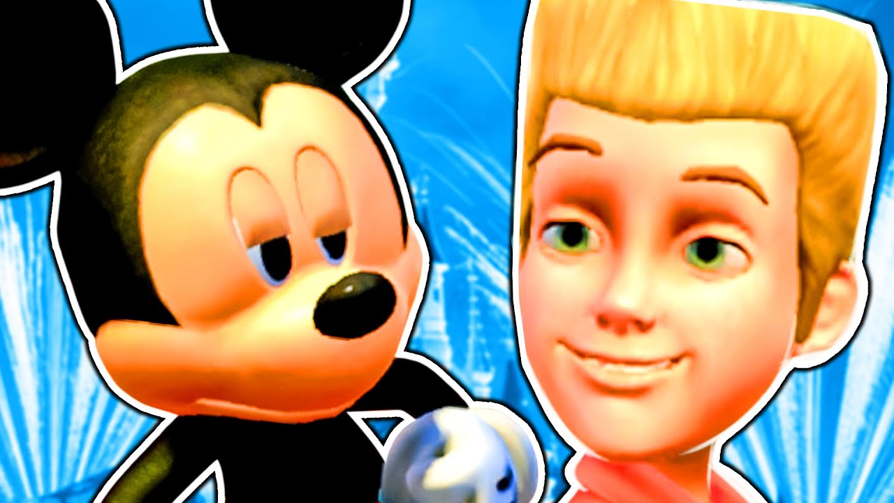 Disneyland but it's a horrible Kinect game