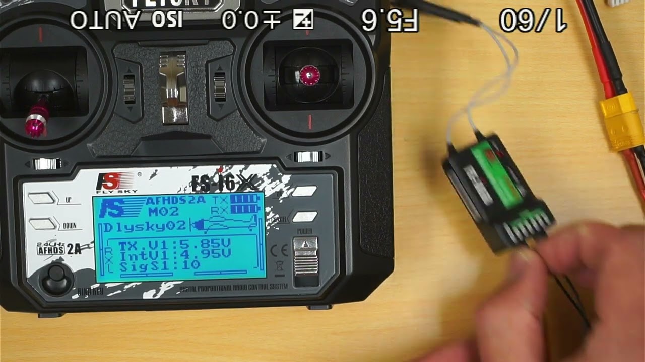 FlySky Binding and SBUS Output Setup