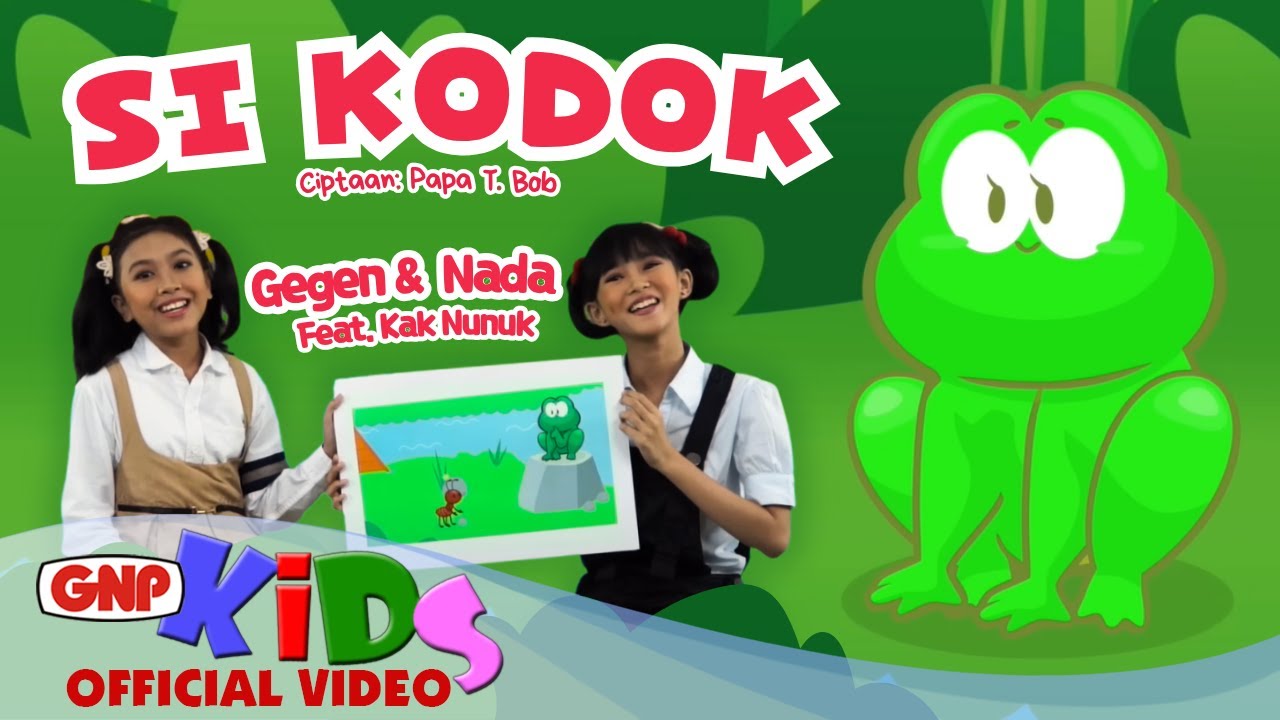 Si Kodok - Gegen & Nada | Ada Kodok Rekotok Rekotok | Lagu Anak Tentang Hewan
