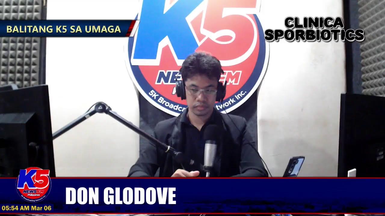 K5 News FM Bayawan Digital News Live Stream | Balitang K5 Sa Umaga hosted by Don Glodove