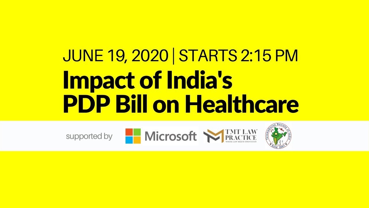 Impact of India's Personal Data Protection Bill, 2019 on Healthcare