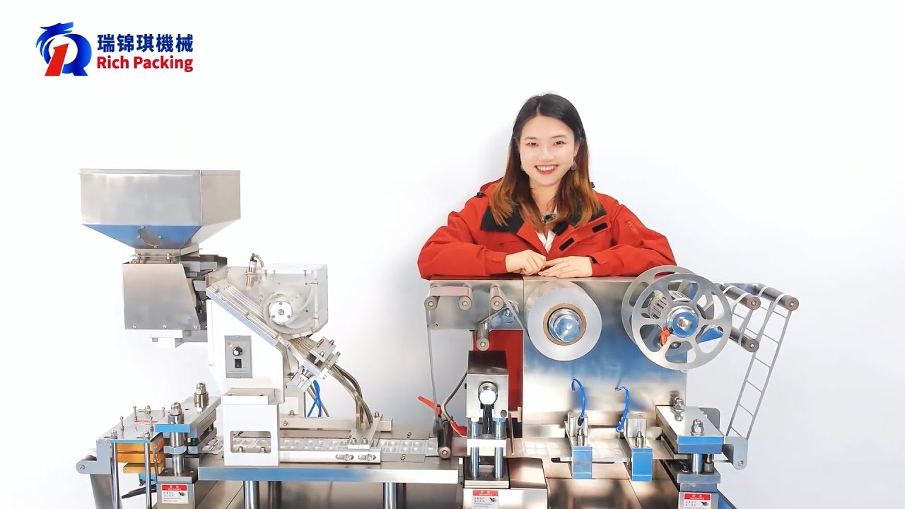 Introduce DPP-90R Automatic Blister Packing Machine.