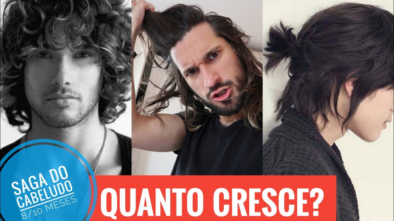 Quanto Cresce o Cabelo em 8/10 Meses deixando Crescer? - Saga do Cabeludo