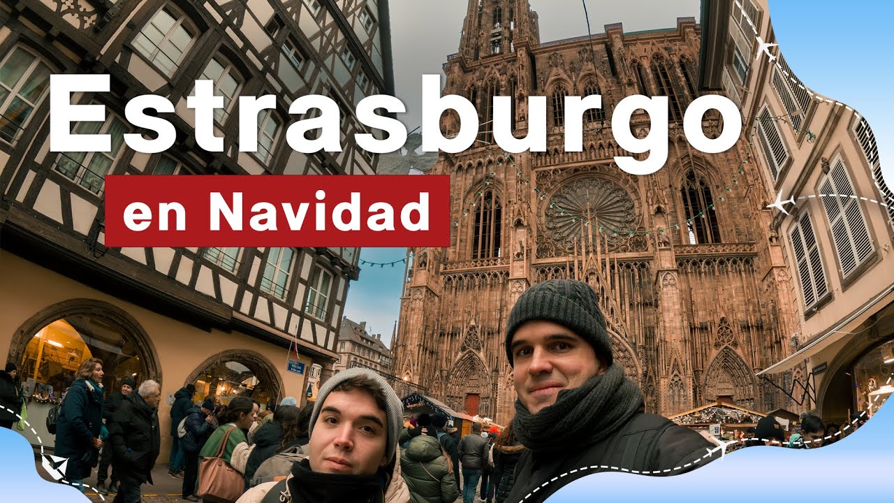 Visitamos el Mercado Navideño MÁS BONITO del mundo en Estrasburgo | Alsacia #1